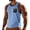 Light Blue_007, variant on Domuza Men's Sports Tank Tops Athletic Gym Bodybuilding Fitness Sleeveless Shirts with Pocket for Beach Running Workout Light Blue XL
