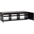 thumbnail image 6 of SONOROUS TRD-150 Modern Wood TV Stand for Sizes up to 65" (Black/Black), 6 of 8