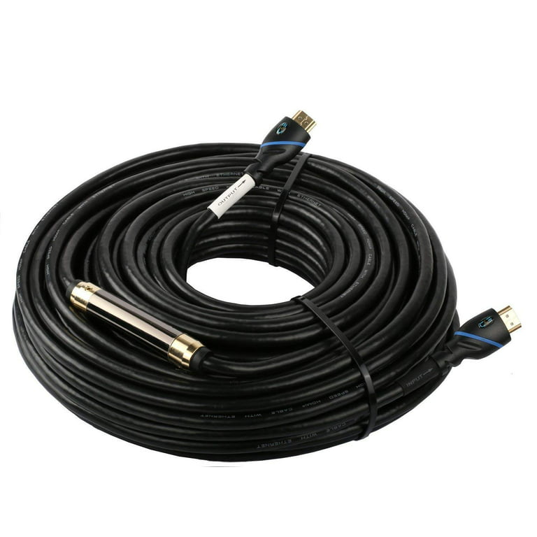 Achetez en gros Câble Hdmi Long 2.0 Résolution 4k Avec Booster En Ferrite à  L'intérieur De 10m 15m 20m 25m 30m 50m Ou 100m En Option Chine et Câble Hdmi  à 5.75