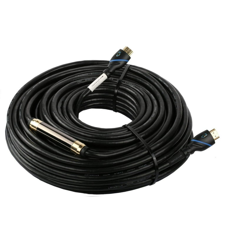 26 AWG High Speed In-Wall HDMI Cable With Built-In Equalizer - 130Feet