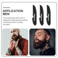 thumbnail image 2 of Shisuyan Beard Combs Black 4Pcs 12X2.5Cm Plastic, 2 of 8