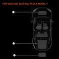 thumbnail image 6 of TPE Tesla Model Y Front Rear Trunk Mats Cargo Liner Mat 2023 All Weather Floor Mats Trunk Storage (Set of 3 Mats), 6 of 7