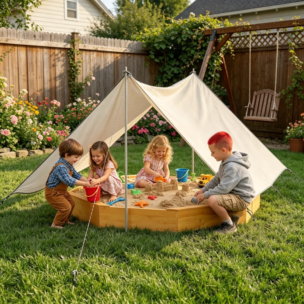 Wooden Sandbox
