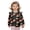 Christmas Capybara, variant on Garronmavis Christmas Trees Long Sleeve Pullover Polyester Spandex Fabric Ruffle Long Sleeve Girls Top 4T Girls Pullover Crewneck Sweatshirt Comfortable for Outdoor Activities