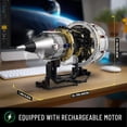 thumbnail image 5 of Aircraft Engine Building Kit, Mechanical Aviation Turbojet Engine Model Kit That Runs, Collectible Blocks Kit,Science Education STEM Set (564 PCS), 5 of 6