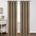thumbnail image 1 of Cortinas opacas Joydeco con aislamiento térmico, 2 paneles, 108 cm, 1 of 9