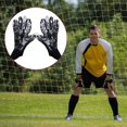 thumbnail image 4 of Guantes de portero de fútbol, ​​guantes de portero de látex gruesos transpirables, guantes de seguridad antideslizantes para entrenamiento, 2024, 4 of 5
