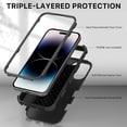 thumbnail image 4 of Funda MYBAT Tuff para iPhone 14 PRO MAX Negra, 4 of 8