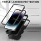 thumbnail image 4 of Funda MYBAT Tuff para iPhone 14 PRO MAX Negra, 4 of 8