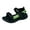 Green, variant on Ulanda Boys Water Sandals Kids Open-Toe Adjustable Straps Sport Sandals Child Outdoor Athletic Lightweight(Little Kid/Big Kid) (Red, 12.5)