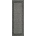 thumbnail image 3 of Unique Loom Outdoor Border Collection Area Rug - Greek Key (2' x 6' 1" Runner Gray/Black), 3 of 7