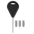 thumbnail image 2 of Fin Screws Fin Key Screws Aluminum Alloy Plastics Future Fin Key With 3 Screws Fcs Replament For Dorsal Surfboards, 2 of 8