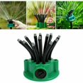 thumbnail image 3 of Arroseur de Jardin, arroseur Automatique à Plusieurs têtes à 360 ° arrosant la pelouse en Rotation，Pratique Kuyhfg Bienvenido a Kuyhfg, 3 of 4