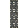 thumbnail image 2 of SAFAVIEH Cambridge Kevin Geometric Wool Runner Rug, Dark Grey/Ivory, 2'6" x 16', 2 of 6