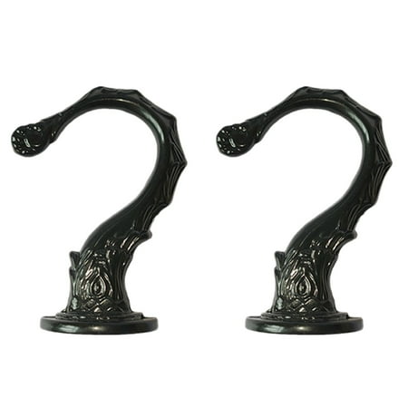 

Ularma Hooks for Clothes Towel Stopper Dish Hook Hook Kit White Finish Hanging Ceiling Hook Pack Of 2
