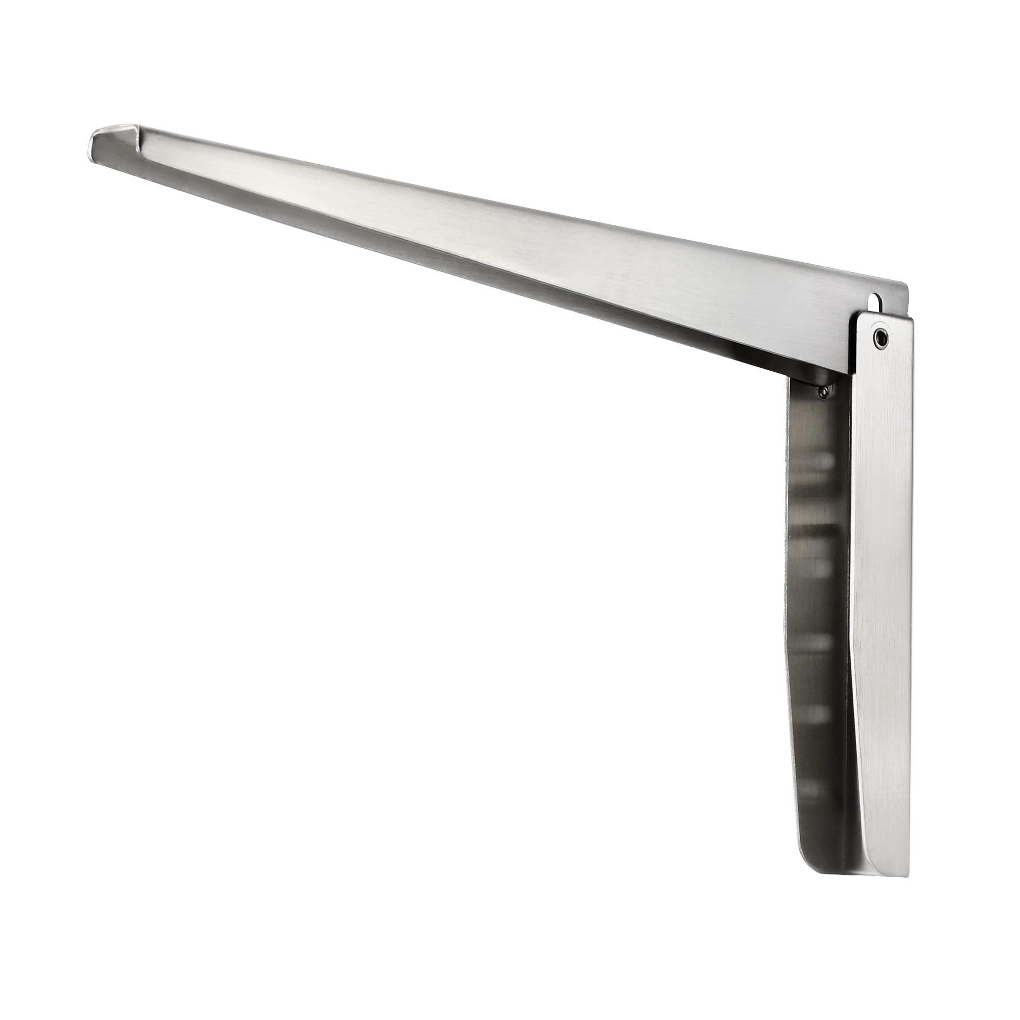 Folding Bracket 6" 150mm Shelves Table Desk Wall Mount Support Long Release 2pcs 