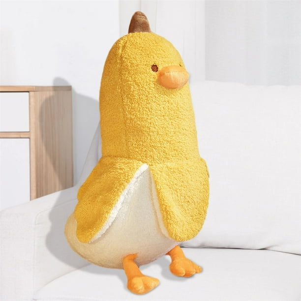 Cartoon Banana Duck Plush Toy, Super Soft Banana Animal Stuffed Toy