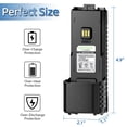thumbnail image 4 of Batería Baofeng AR-5RM 3800 mAh con USB-C para radioaficionados, paquete de 2, 4 of 7