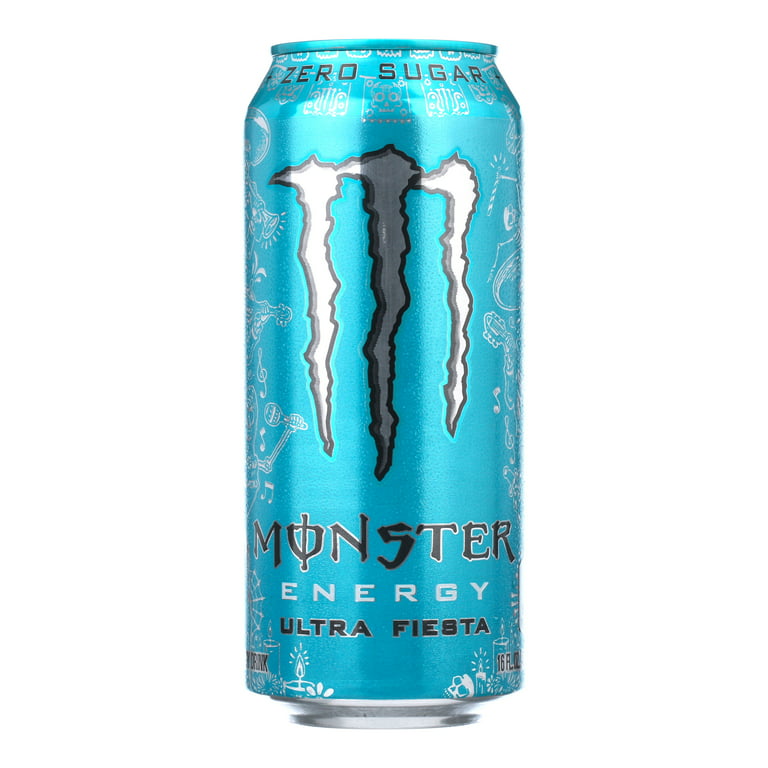 Monster Energy Ultra Fiesta Sugar Free Drink 16 fl oz Pack of 24