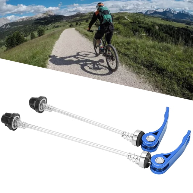 Rod 2Pcs Bicycle Hub Quick Release Lever 145mm Front 185mm Rear Wear Resistance Quick Release Skewer for Bike Wheel
