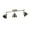 Multicolor, variant on Golden - 3602-3SF AB-RBZ - Three Light Track Lighting - Duncan - Aged Brass