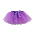 thumbnail image 4 of Lilgiuy Baby Girls Sparkle Tutu Skirt Sequins Stars Moon Sun Tulle Skirt Bow Hairpin Suit Birthday Princess Party Favor Dress, 4 of 5