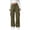 19# Army Green, variant on Parachute Cargo Pants Women Lightweight Quick Dry Baggy Hiking Pants with Pockets Y2k Clothes White L