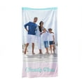 thumbnail image 4 of Personalized Custom Beach Towels with Picture Logo Photo Names Customized Pool Travel Towel for Kids Adults Women Men 30" X 60", 4 of 5