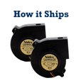 thumbnail image 6 of Squirrel Cage Cooling Fan GAMMA28 - 24V .15A 76mm x 30mm - High Performance!, 6 of 7