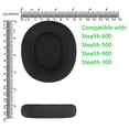 thumbnail image 6 of Geekria Comfort Mesh Fabric Replacement Ear Pads for Turtle Beach Stealth 600/ 500/ 400/ 300 Headphones Ear Cushions,    Repair Parts (Black), 6 of 6