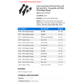 thumbnail image 2 of Front Lower Rearward Control Arm and Ball Joint Kit 4 - Compatible with 2006 - 2010 Dodge Charger 2007 2008 2009, 2 of 2