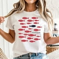 thumbnail image 2 of Called to be Different Fish T-shirt Christian Shirt Cute Fish Motivational Tee, Men's And Women's Graphic Tee 100% Cotton by TBun, Full Sizes S-5XL, 2 of 5