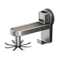 thumbnail image 1 of Yhmxh Utensilios de cocina Gancho giratorio de cocina con ventosa para colgar en la pared, organizador de espátulas y cucharas, estante de pared con súper succión, almacenamiento dimensional, 1 of 6