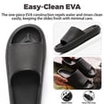 thumbnail image 4 of BERANMEY Comfort Non-Slip Lightweight Cloud Sandals Slippers for Women and Men Pillow House Slippers Shower Shoes Indoor Slides Bathroom Ultimate Thick Sole Indoor Easy to Clean, 4 of 9