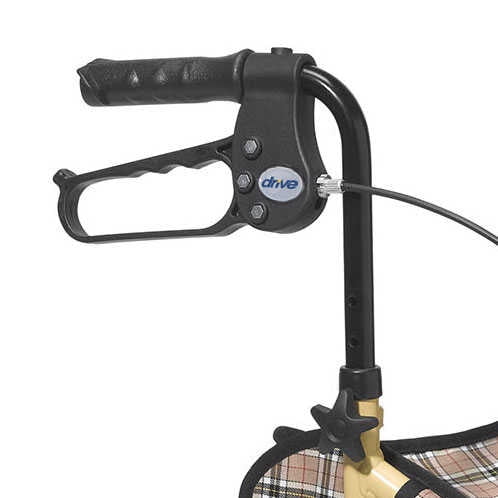 Drive Medical Winnie Lite Supreme 3 Wheel Indoor/Outdoor Rollator Rolling Walker