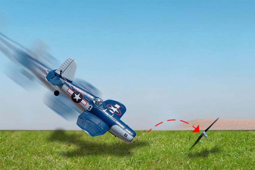 Rage RC A1301V2 F4U Corsair Jolly Rogers Micro RTF Aircraft with PASS
