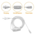 thumbnail image 4 of Cable de extensión de alimentación con tubo LED Tiqian T5 T8 de 1,8 m, paquete de 6, 4 of 7