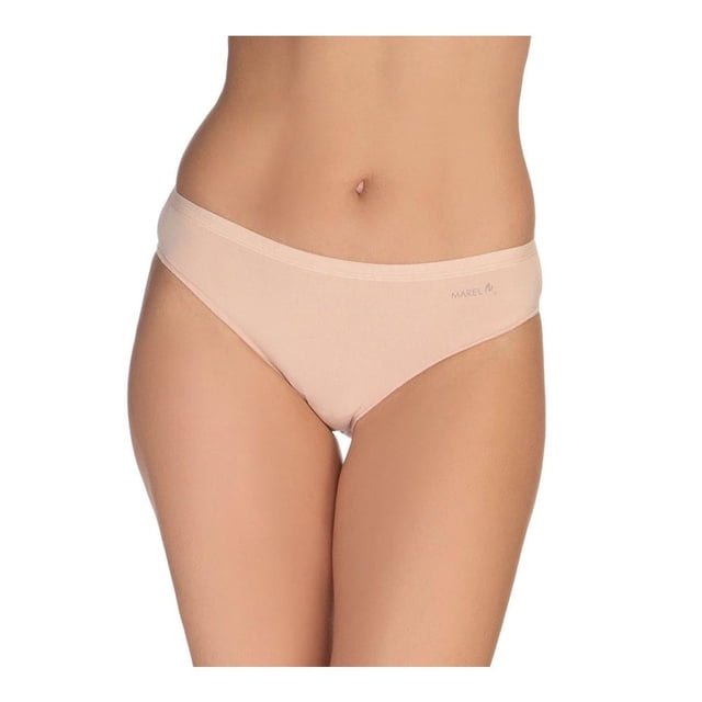 Pantaleta Marel para Mujer, Liso 3 Piezas Multicolor Talla G