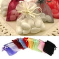 thumbnail image 2 of Baellert 50 Pcs Organza Jewelry Gifts Drawable Box Wedding Gift Candy Mini Pouch Bag, 2 of 8
