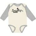 thumbnail image 3 of Inktastic Seattle Skyline Boys or Girls Long Sleeve Baby Bodysuit, 3 of 5