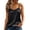 z-260529-1-Black, variant on SNKSDGM Female Tank Top for Women Cropped Cotton Womens Tank Tops Loose fit with Built in Bra Summer V Neck Tank Tops for Women Silk Satin Summer Sleeveless Camisole Straps Top L