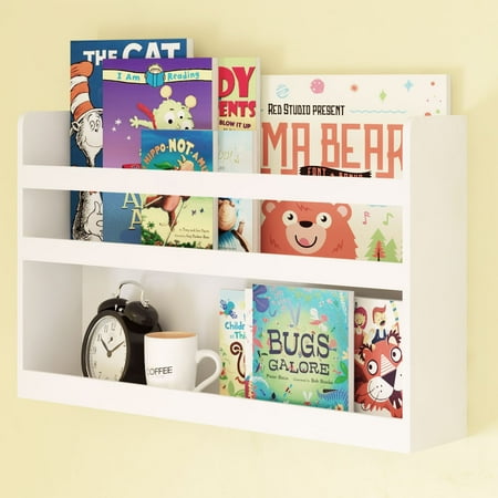 Children S Kids Room Wall Shelf Wood Material Great For Bunk