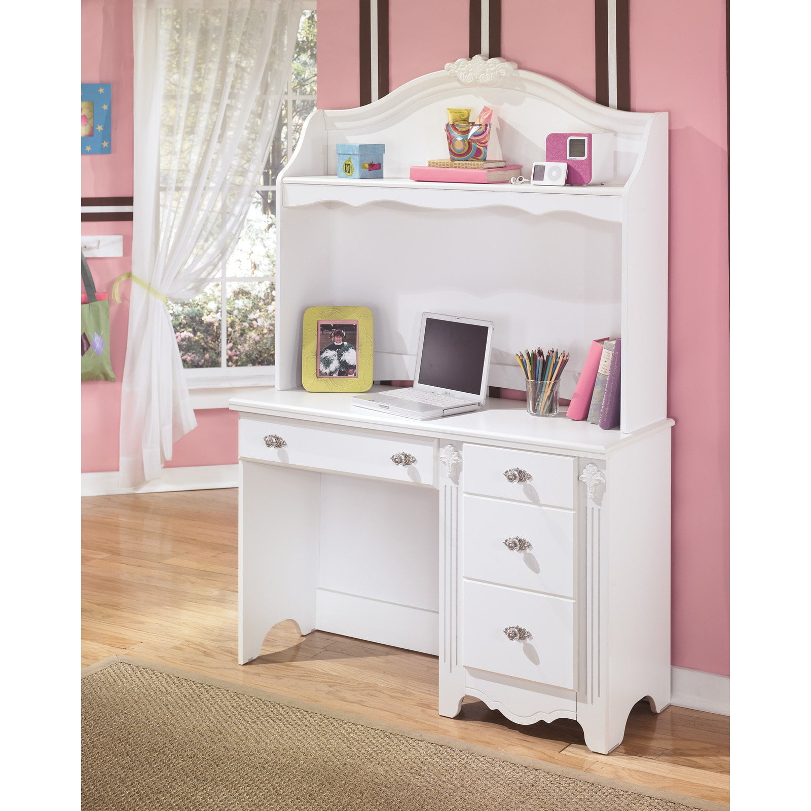 Signature Design by Ashley Kids Desks Desk and Hutch B008-127