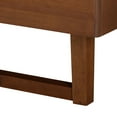 thumbnail image 6 of Baxton Studio Bryn Classic and Traditional Grey Fabric and Walnut Brown Finished Wood King Size Platform Bed, 6 of 11