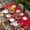 Red, variant on Merry Christmas Table Cloths for 8 Foot Rectangle Tables, Farmhouse Xmas Tree Winter Snowflake Grey Patio Waterproof Elastic Fitted Tablecloths, Washable Rectangular Table Cover for Camping