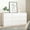 White, variant on 63 Inch 12 Drawer Dresser for Bedroom,Modern Wood Dresser Chest of Drawers with Large Storage Space for Bedroom, Sturdy Organizer for Closet, Living Room, Hallway,Black,63"x15.7"x38.5"
