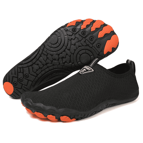 BERANMEY Water Shoes for Women Men Quick-Dry Barefoot Skin Fit Swim Shoes Lightweight Non Slip Hiking Shoes for Swimming Beach Walking Surfing Yoga