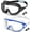 Wihte & Black, variant on Swim Goggles 2 Pack for Adult Men Women, Anti-fog UV Protection No Leak 180° Wide View Clear Vision Pool Goggles