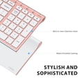 thumbnail image 2 of Teclado Bluetooth iClever BK10 universal con teclado numérico, 2 of 7