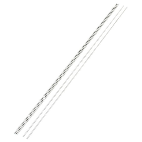 Unique Bargains 5 Pcs RC Airplane Hardware Tool Stainless Steel Round Rod 500mm x 3mm